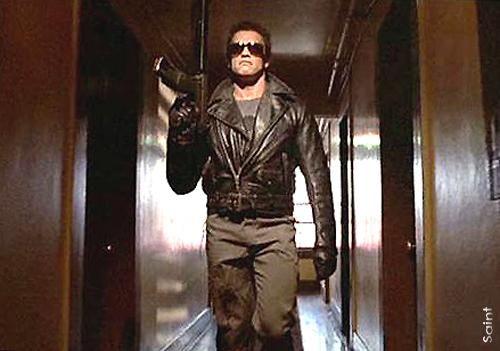 In the movie 'Terminator' (1984), Arnold Schwarzenegger's cyborg