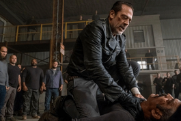 Negan Chokes Simon