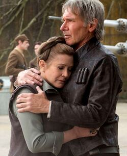 Leia han hug