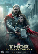 Thor - The Dark Kingdom Charakterposter Thor & Jane