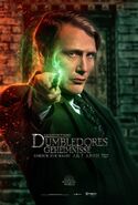 Phantastische Tierwesen - Dumbledores Geheimnisse Gellert Grindelwald Poster