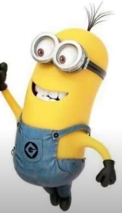 minion waving