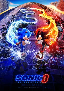 Sonic the Hedgehog 3 - Deutsches Filmplakat