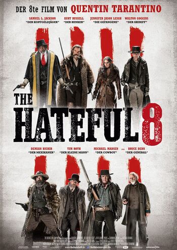 The Hateful Eight Film Plakat Deutsch