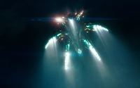 Super 8 - The Alien's Ship Flying Off