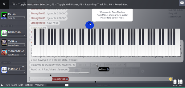 Play Multiplayer Piano game free online