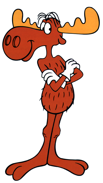 Bullwinkle J Moose is one of the main characters of The Rocky & Bul...