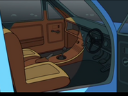 The Reliant's interior, as seen in Car Wars.