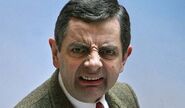 Mr bean angry