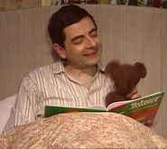 Bean's pajamas in Goodnight Mr. Bean