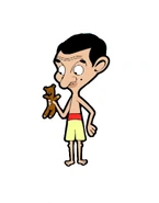 Bean's swimming suit, seen in episodes "The Cruise" and "Holiday for Teddy"