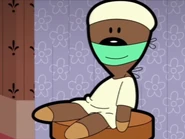Teddy as a surgeon