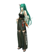 Hoshiguma in summer attire during Dossoles Holiday