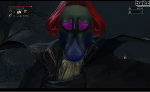 Ian's beautiful Bloodborne character