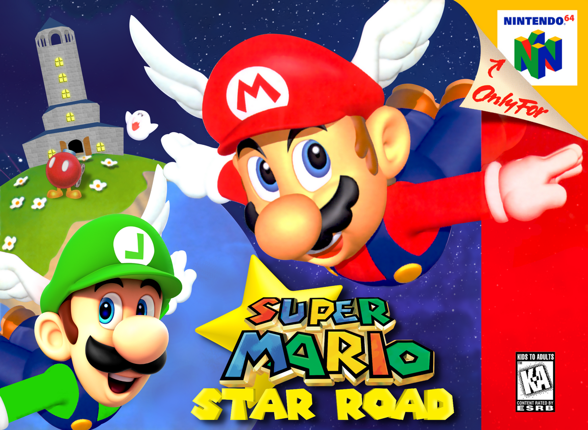 Super Mario 64. Супер Марио звезда. Mario 64 Star. Super Mario Star Road.