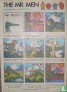 The Mr. Men comic "Mr. Nosey Tries Bird Watching Again" is released by Playhour
