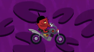 Miss Scary the Biker!