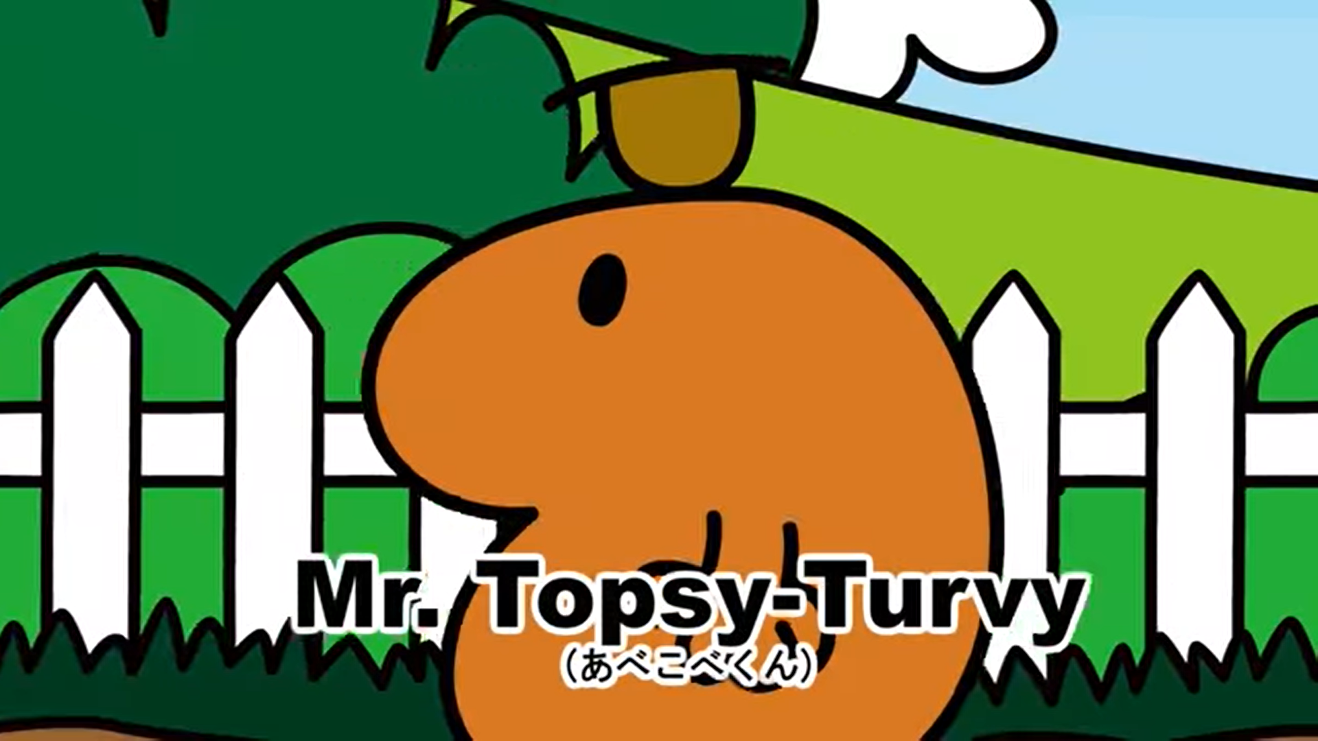 Mr. Topsy-Turvy (Kawaii Remake) | Mr. Men Wiki | Fandom