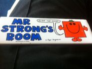 Mrstrongsroomdoorplaque