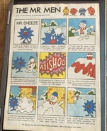 The Mr. Men comic "Sneezing Down an Avalanche" is released by Playhour