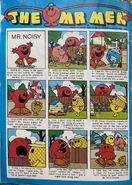 The Mr. Men comic "Mr. Noisy Gets a Fly in his Mouth" is re-released by Playhour