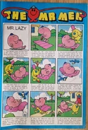The Mr. Men comic "The Airbed" is re-released by Playhour