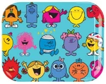 Serving tray featuring both the unused Mr. Men Show design and Little Miss Calamity