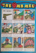 Playhour 11th August 1984.jpg (173 KB) The Mr. Men comic "Mr. Nosey and the Boobytrapped Bag" is re-released by Playhour