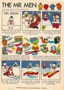 The Mr. Men comic "Mr. Snow's Christmas Gift" is released by Playhour