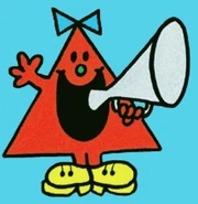 Little Miss Loud with her megaphone
