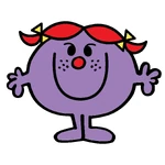 She is lavender used in some promotional artwork