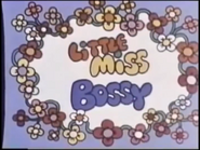 Little Miss Bossy Titles