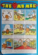 The Mr. Men comic "Tickling Something Fishy" is re-released by Playhour