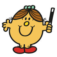 Little Miss Magic with her wand