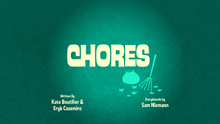 Chores Title Card