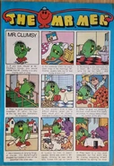 The Mr. Men comic "Shopping Disasters, Clumsy Results" is re-released by Playhour
