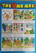 The Mr. Men comic "Tickles are For the Birds" is re-released by Playhour