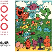 The Oxo Tower Warf building hosts a Mr. Men pop-up exhibition in honor of the 45th anniversary of Mr. Men