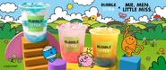 Bubble CiTea releases bubble teas themed after after Mr. Bump, Little Miss Princess, and Mr. Tickle