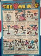 The Mr. Men comic "Where's Mr. Snow?" is re-released by Playhour