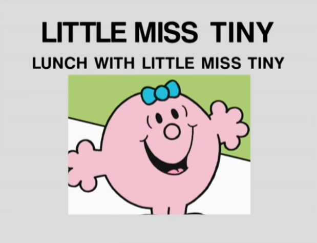 Lunch With Little Miss Tiny Mr Men Wiki Fandom