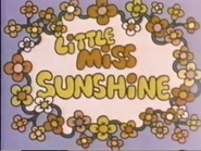 Little Miss Sunshine Titles