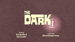 The Dark Title Card