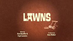 Lawns Title Card