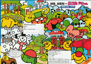 Mr Men and Little Miss Annual 1999 front inlay