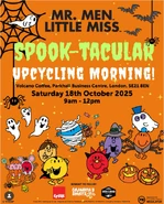 Mr. Men Little Miss "Spook-Tactular Upcycling Morning" occurs
