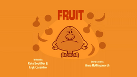 Fruit Title Card