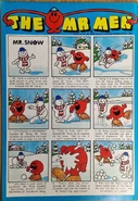 The Mr. Men comic "A Boisterous Time in the Snow!" is re-released by Playhour