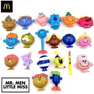 MR. Men Little Miss McDonalds Figurines 2017