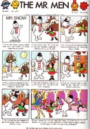 The Mr. Men comic, "Mr. Snow's Skating Caper" is released in Playhour